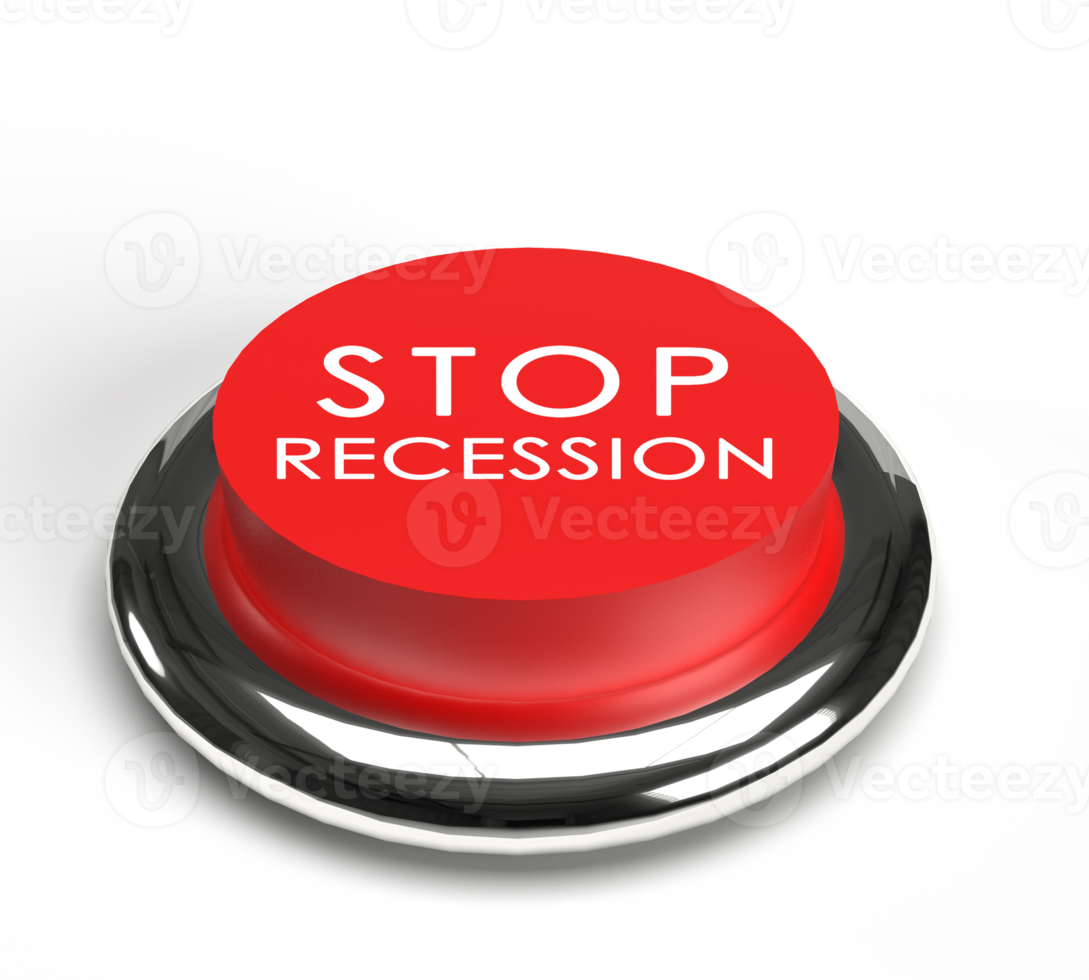 Push control icon red pink orange color button emergency stop recession font text symbol business financial marketing crisis money problem economy global investment wealth debt technology.3d render png