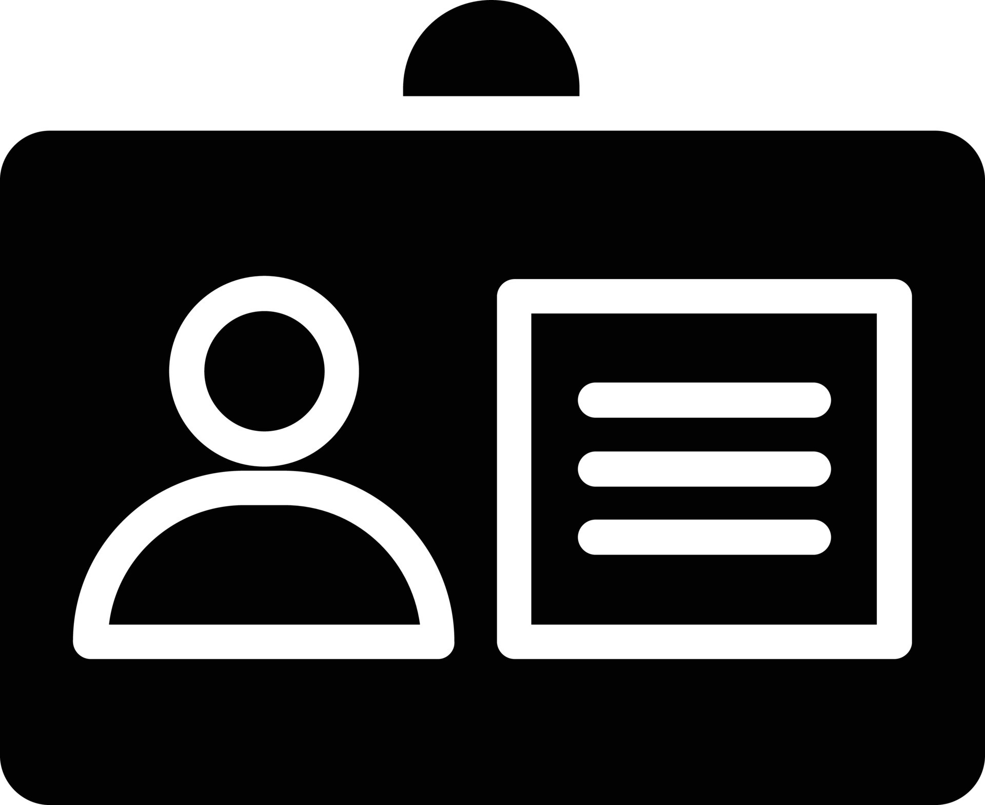 Id Badge Vector Icon Design 14972207 Vector Art at Vecteezy