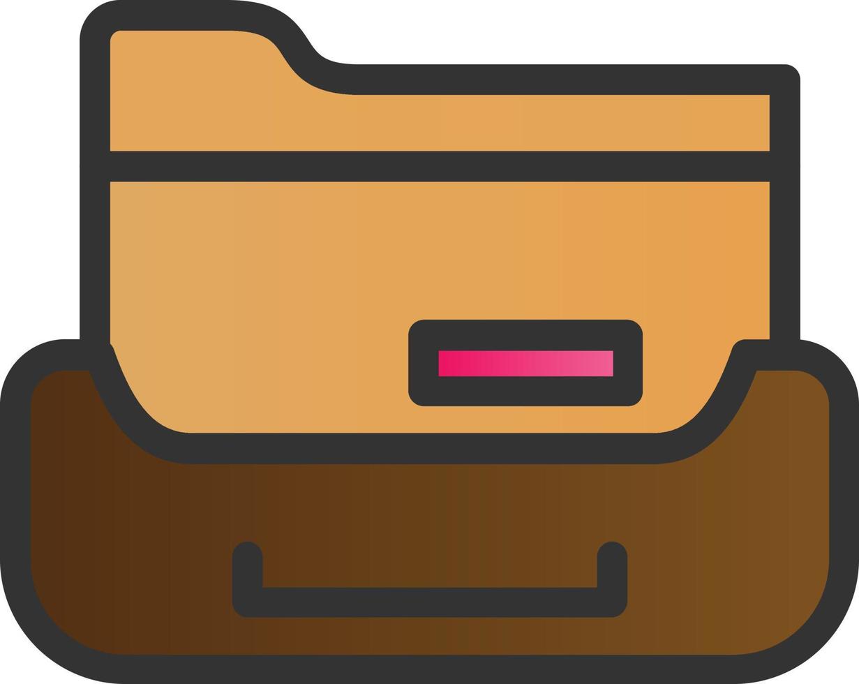 File Archive Vector Icon Design