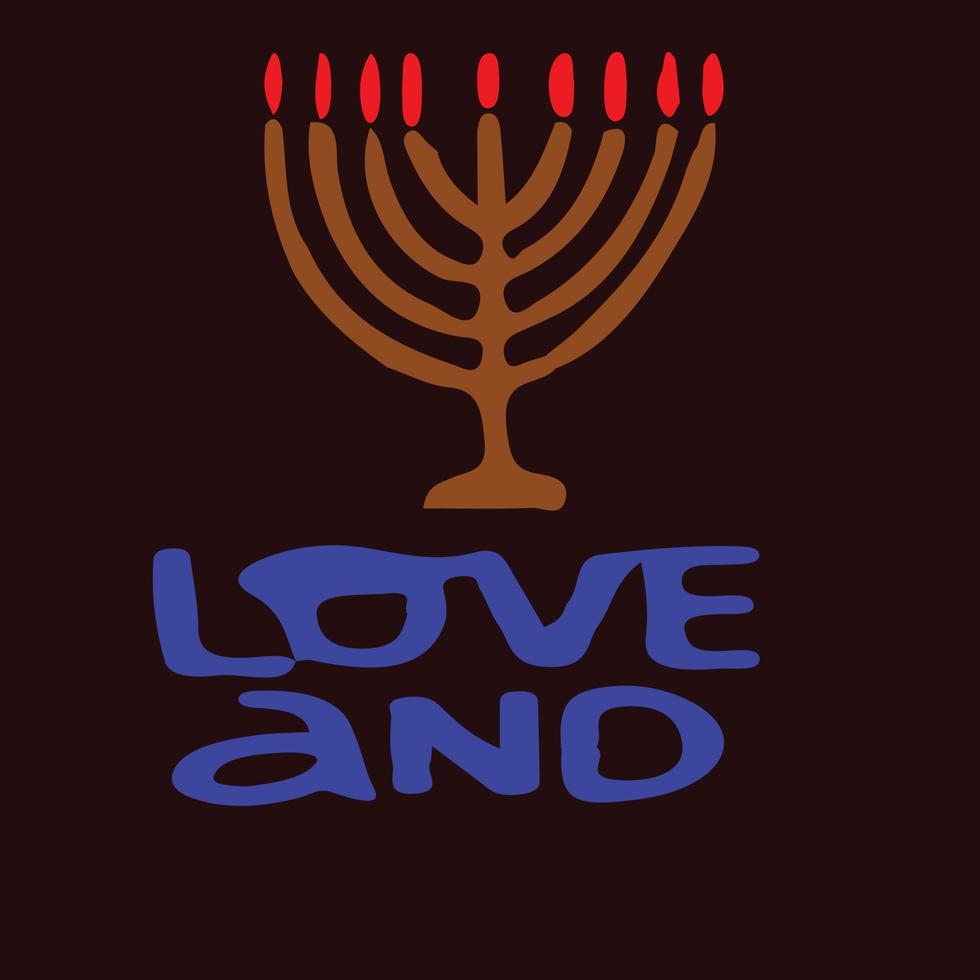 Logos specific to the hanukkah holiday, a holiday specific to Israel. These designs are made in several colour palettes and in different shapes vector