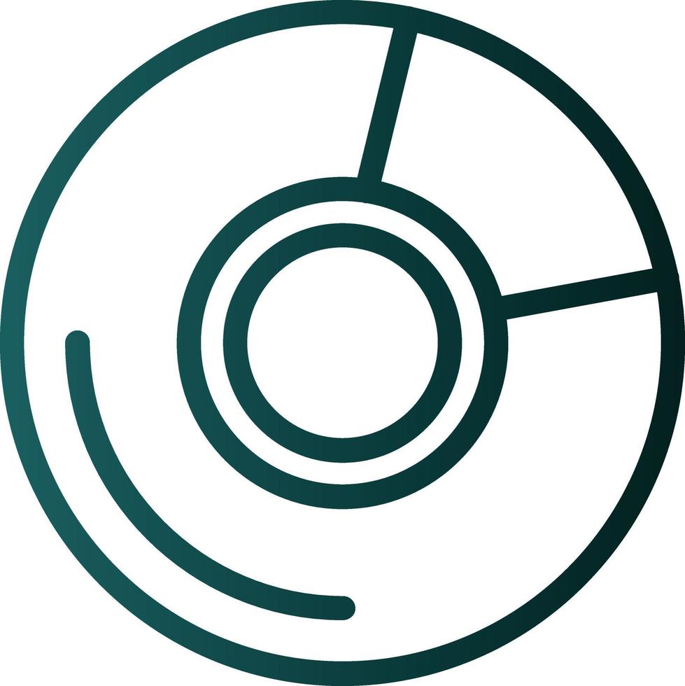 Compact Disc Vector Icon Design