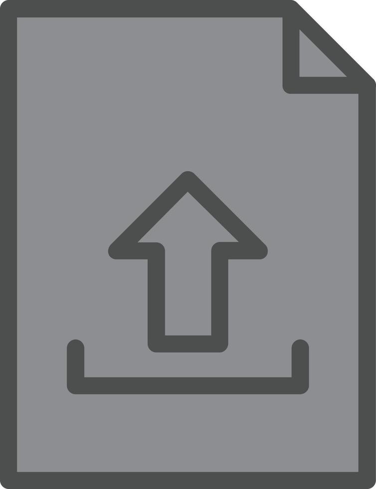 File Upload Vector Icon Design