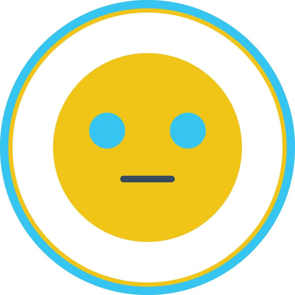 Meh Vector Icon Design