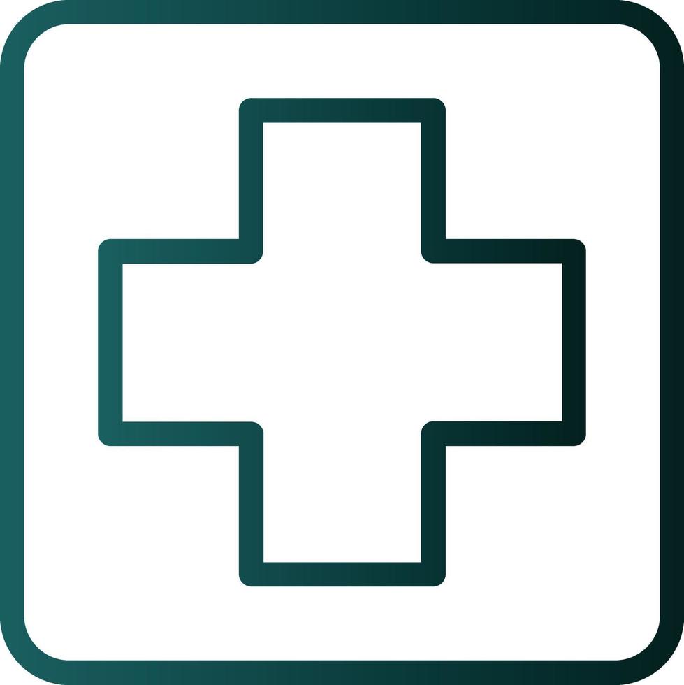Hospital Symbol Vector Icon Design