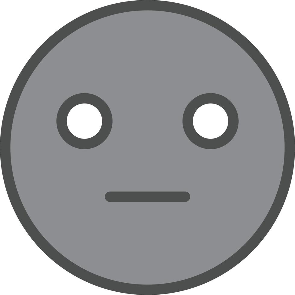 Meh Vector Icon Design