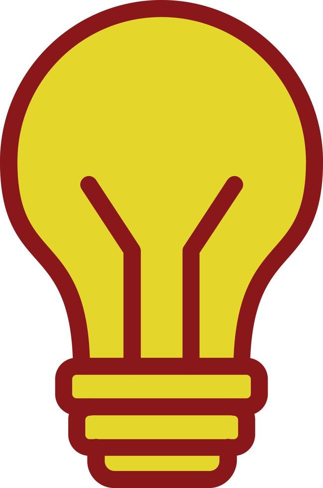 Lightbulb Vector Icon Design