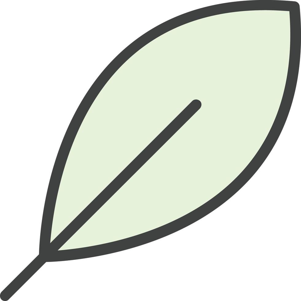 diseño de icono de vector de hoja