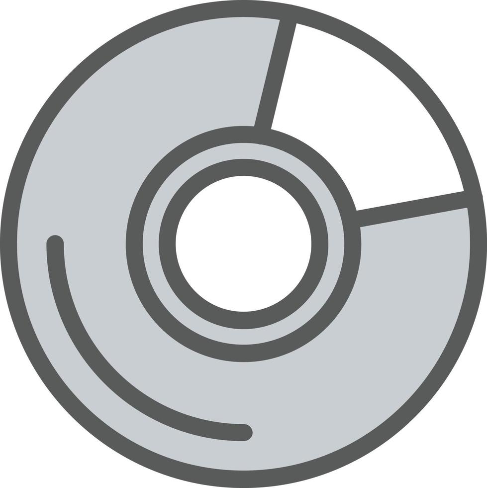 Compact Disc Vector Icon Design