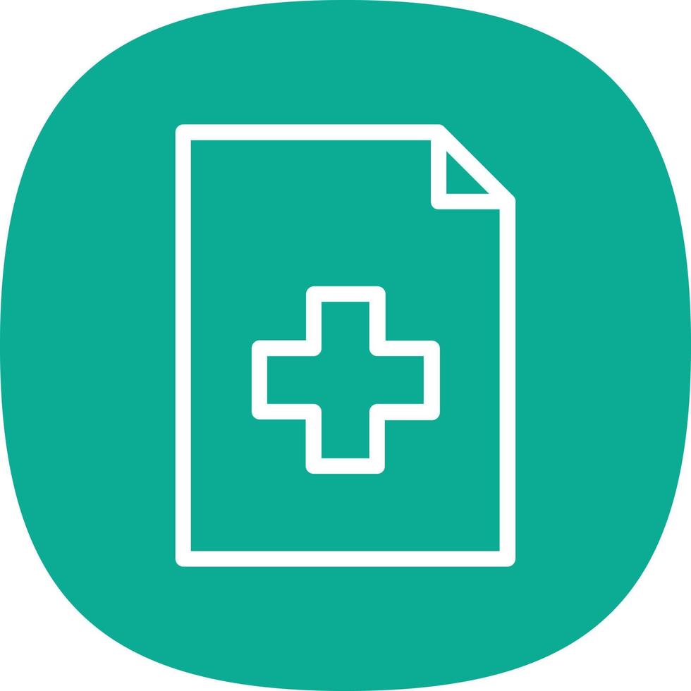 File Medical Vector Icon Design