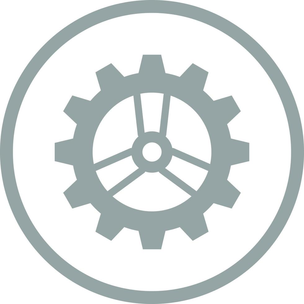 Cog Vector Icon Design