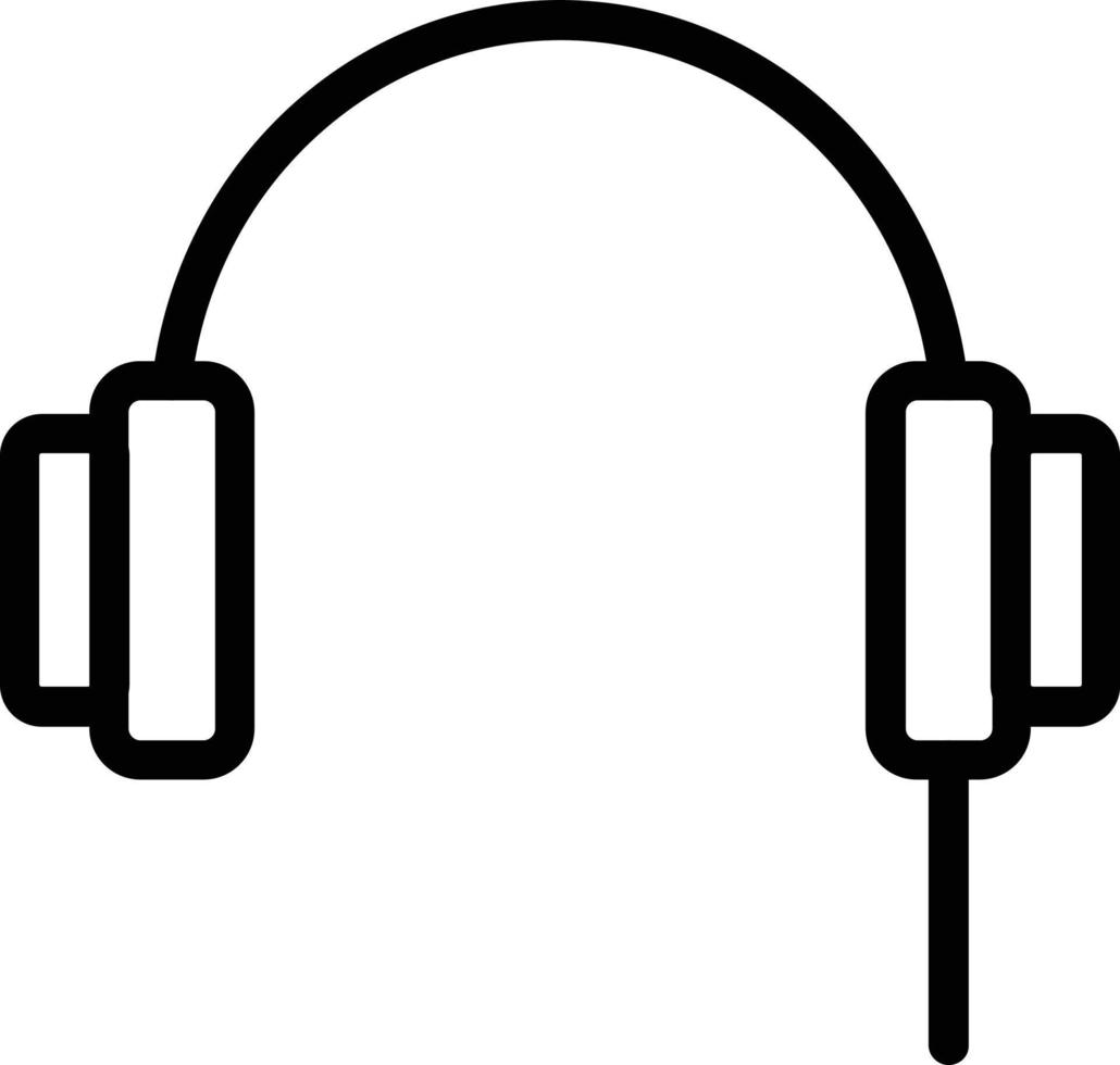 Headset Vector Icon Design