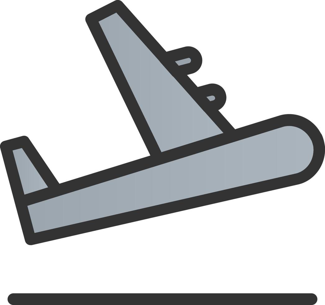 Plane Departure Vector Icon Design