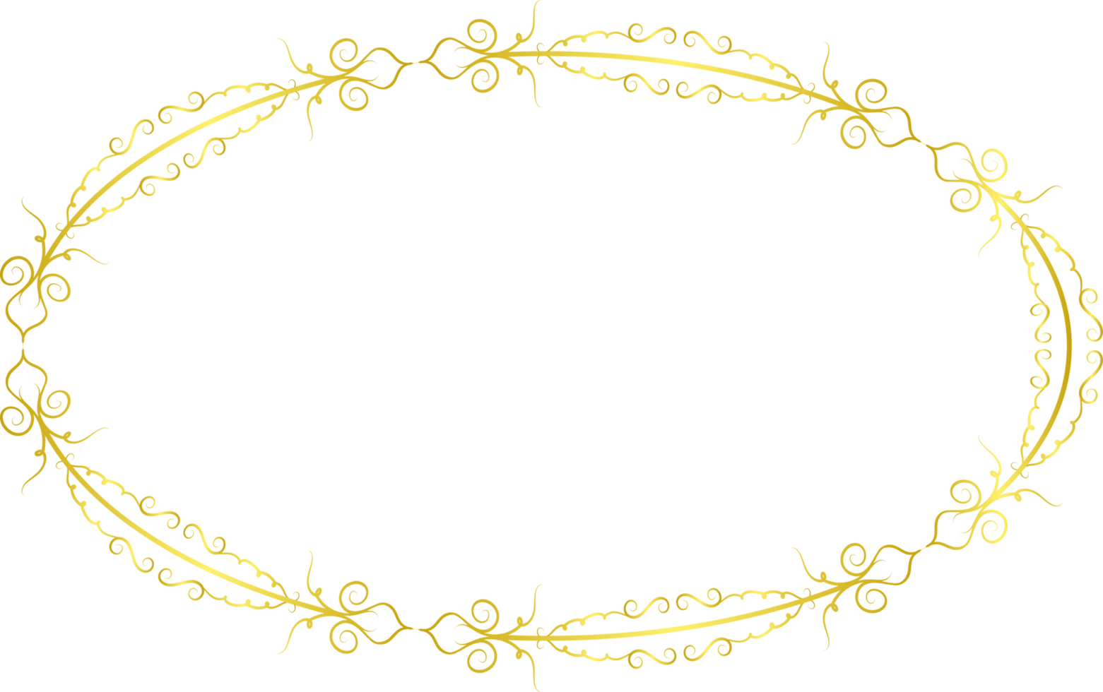 Gold Ornament Crop-out png