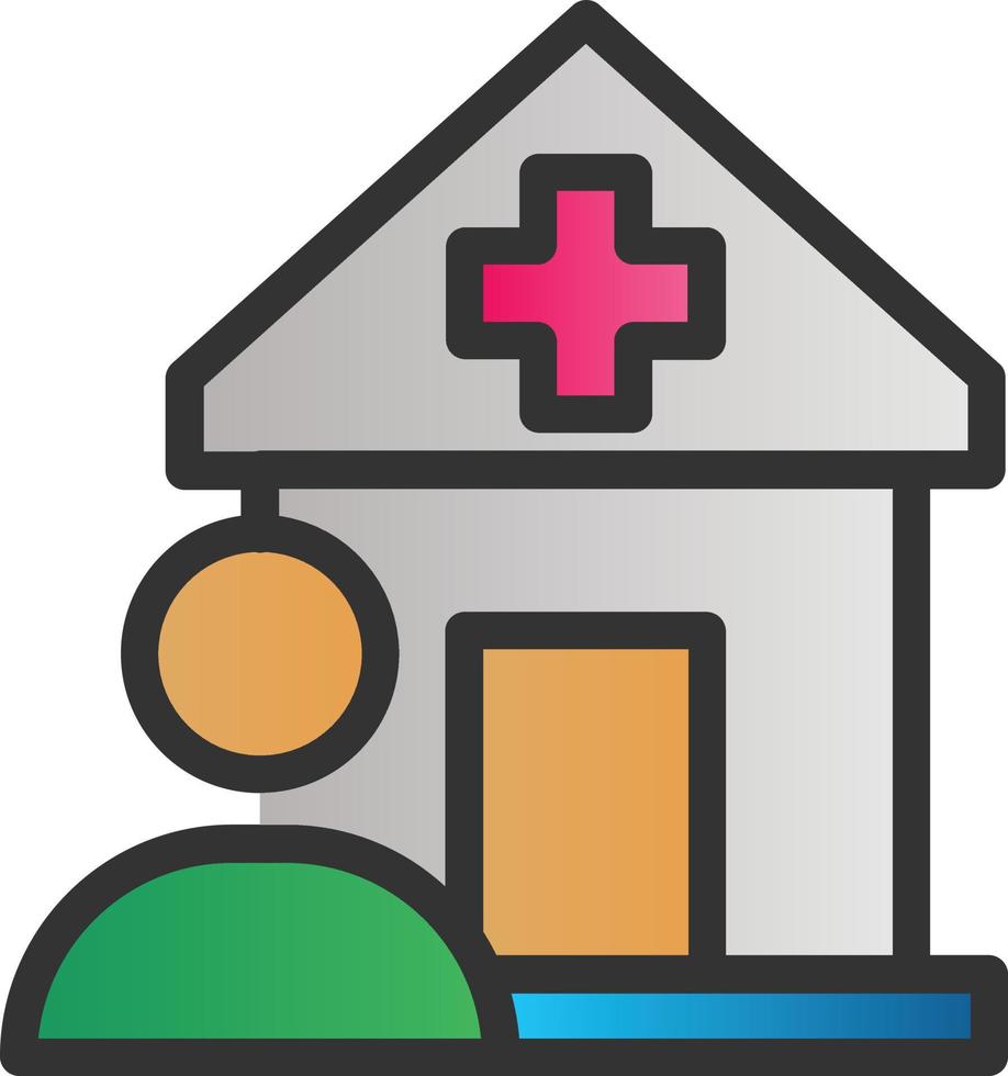 Hospital User Vector Icon Design