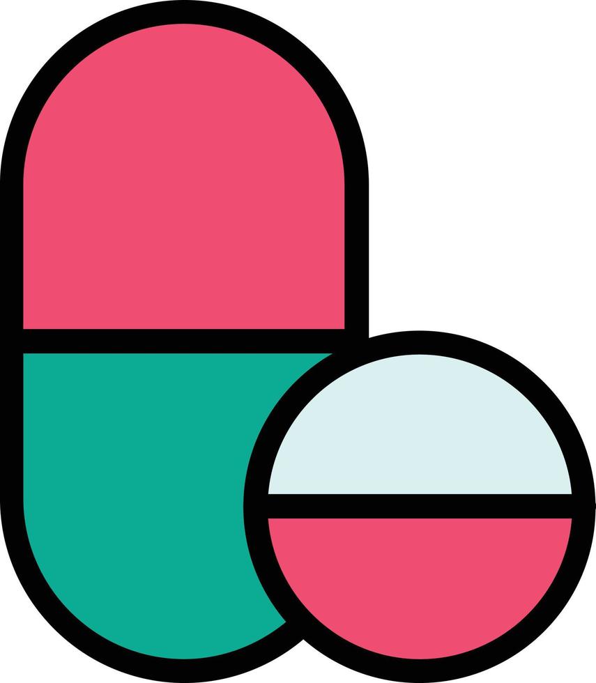 Pills Vector Icon Design