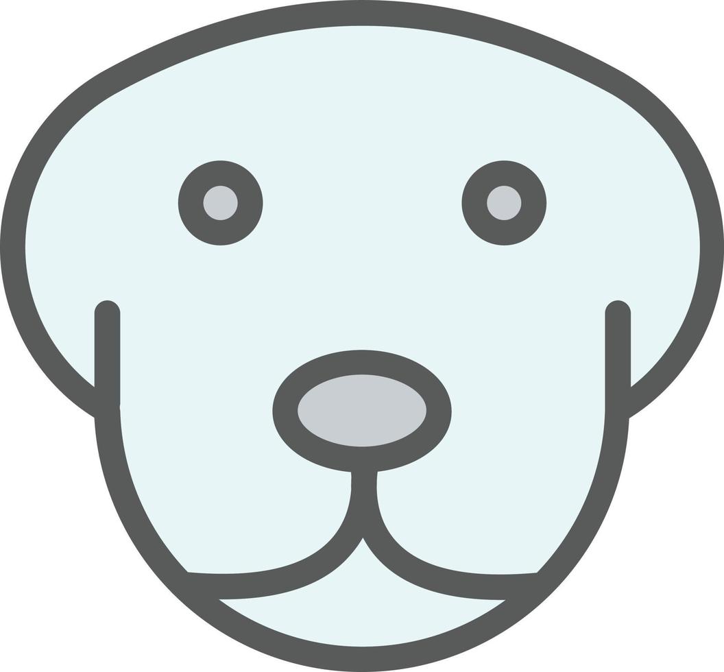 Dog Vector Icon Design