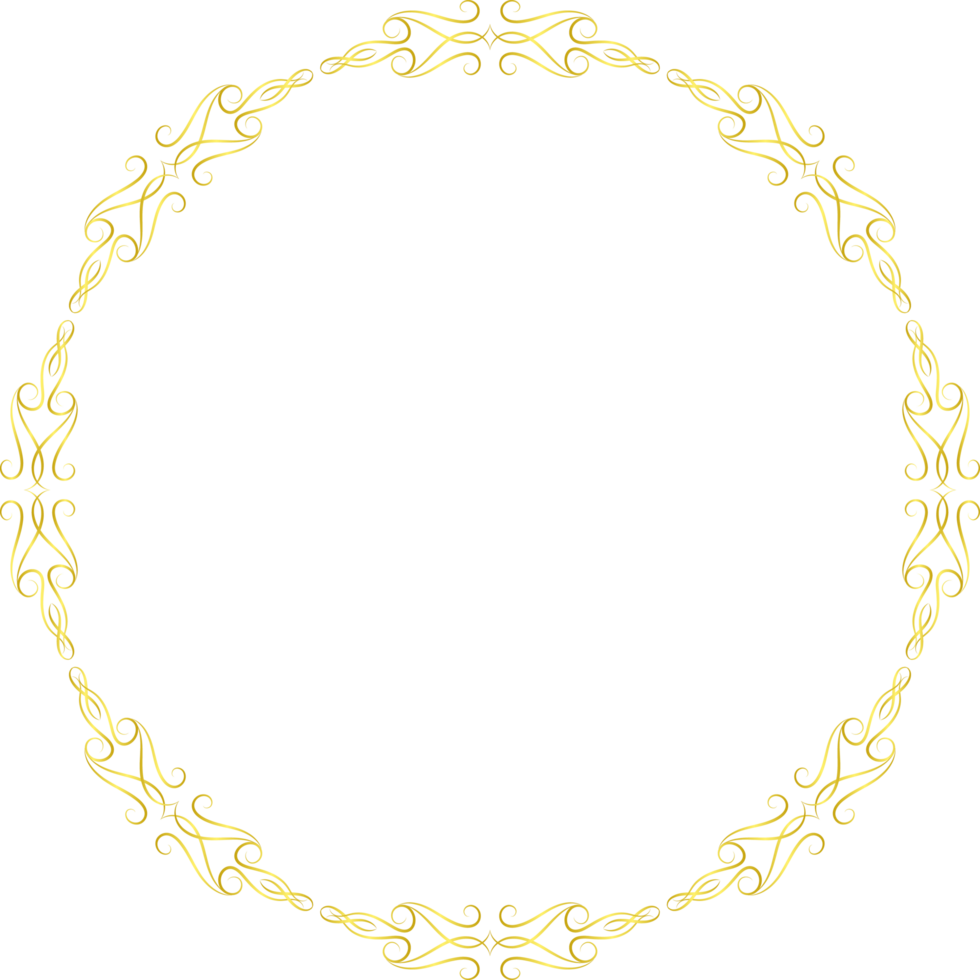 Gold Ornament Crop-out png