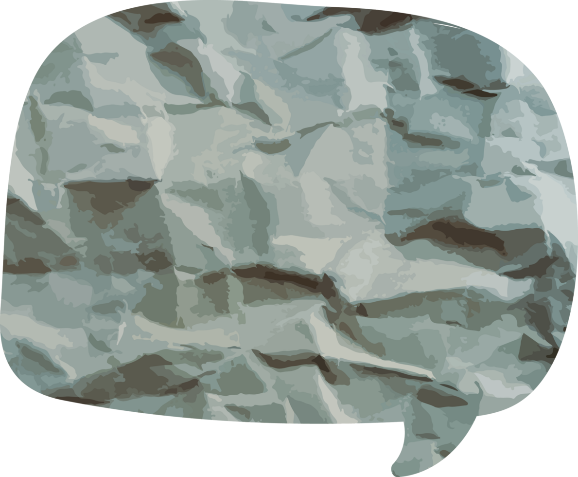 Speech Bubble Crop-out Icon png