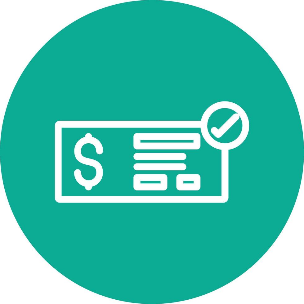 Money Check Alt Vector Icon Design