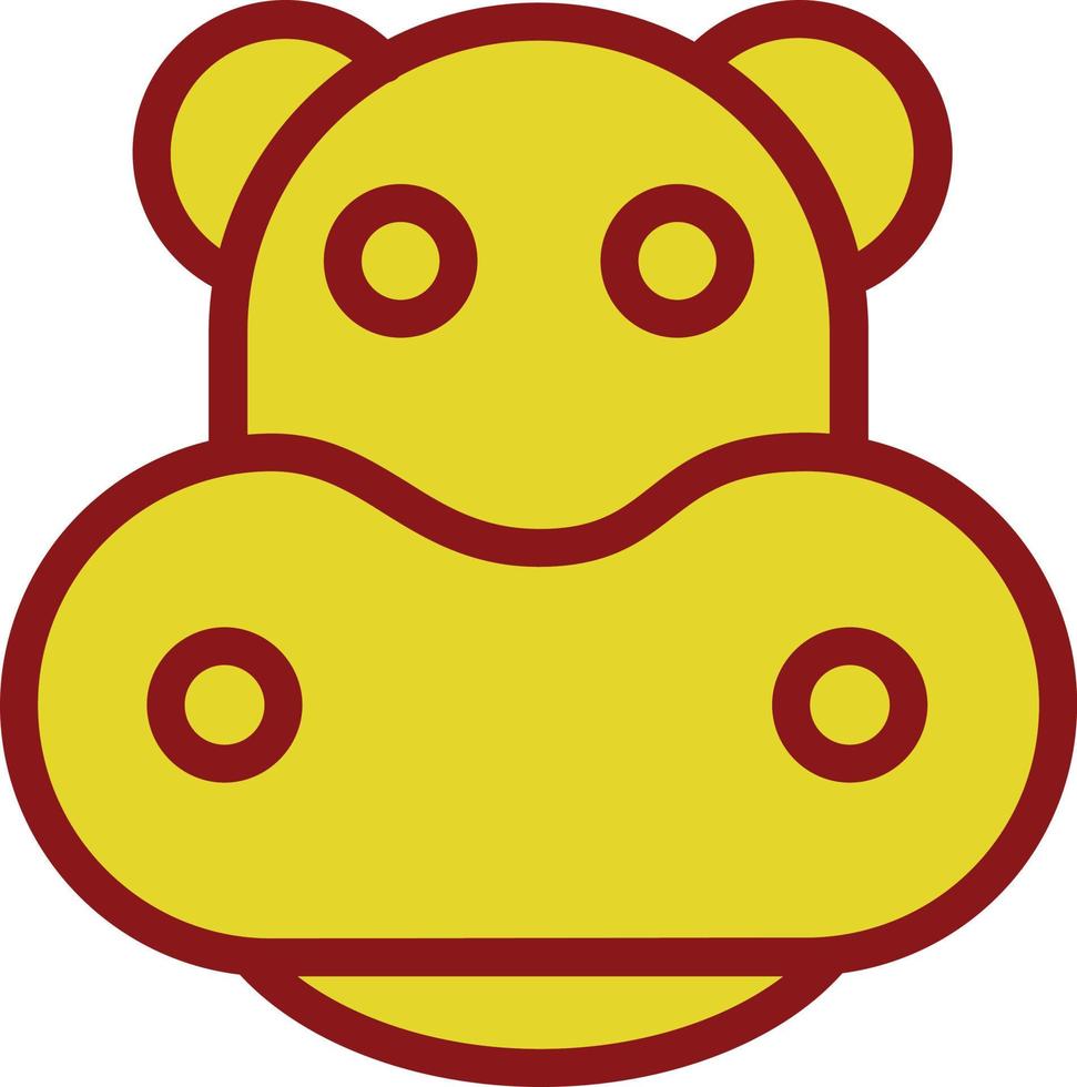 Hippo Vector Icon Design