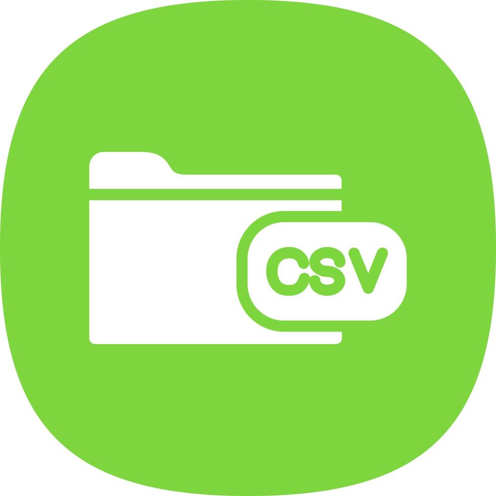 File Csv Vector Icon Design