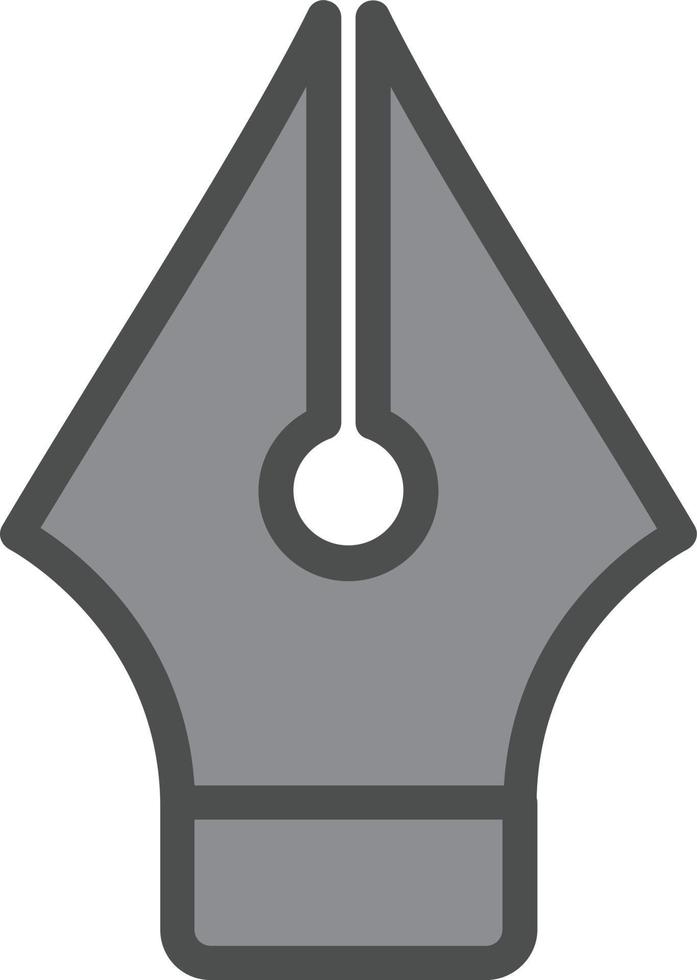 Pen Nib Vector Icon Design