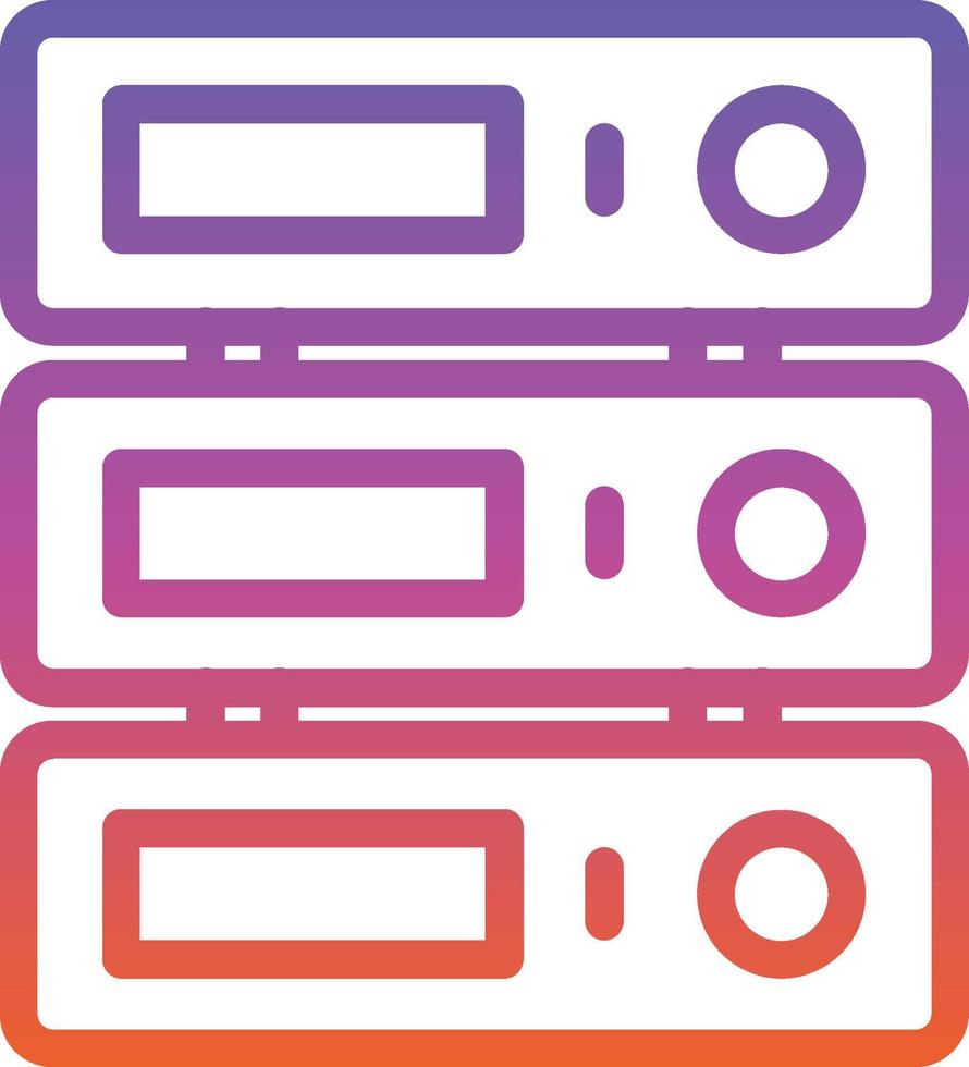Database Vector Icon Design