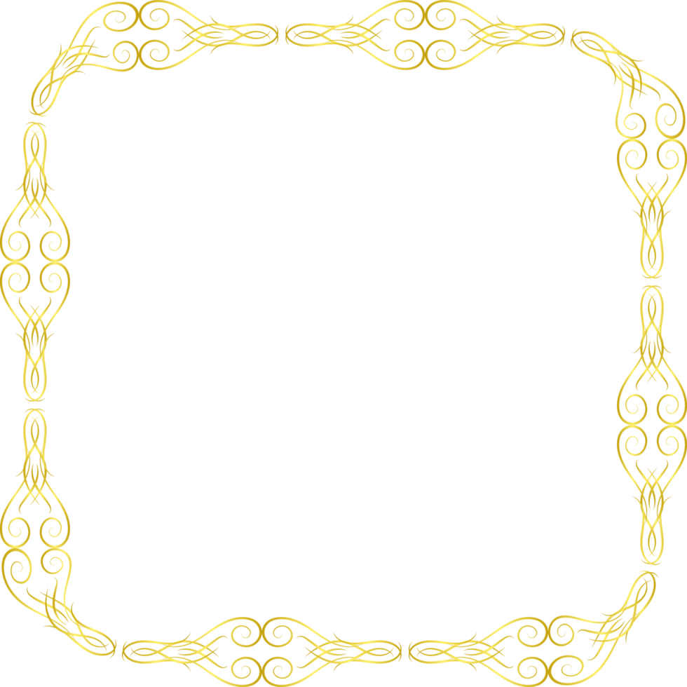 Gold Ornament Crop-out png