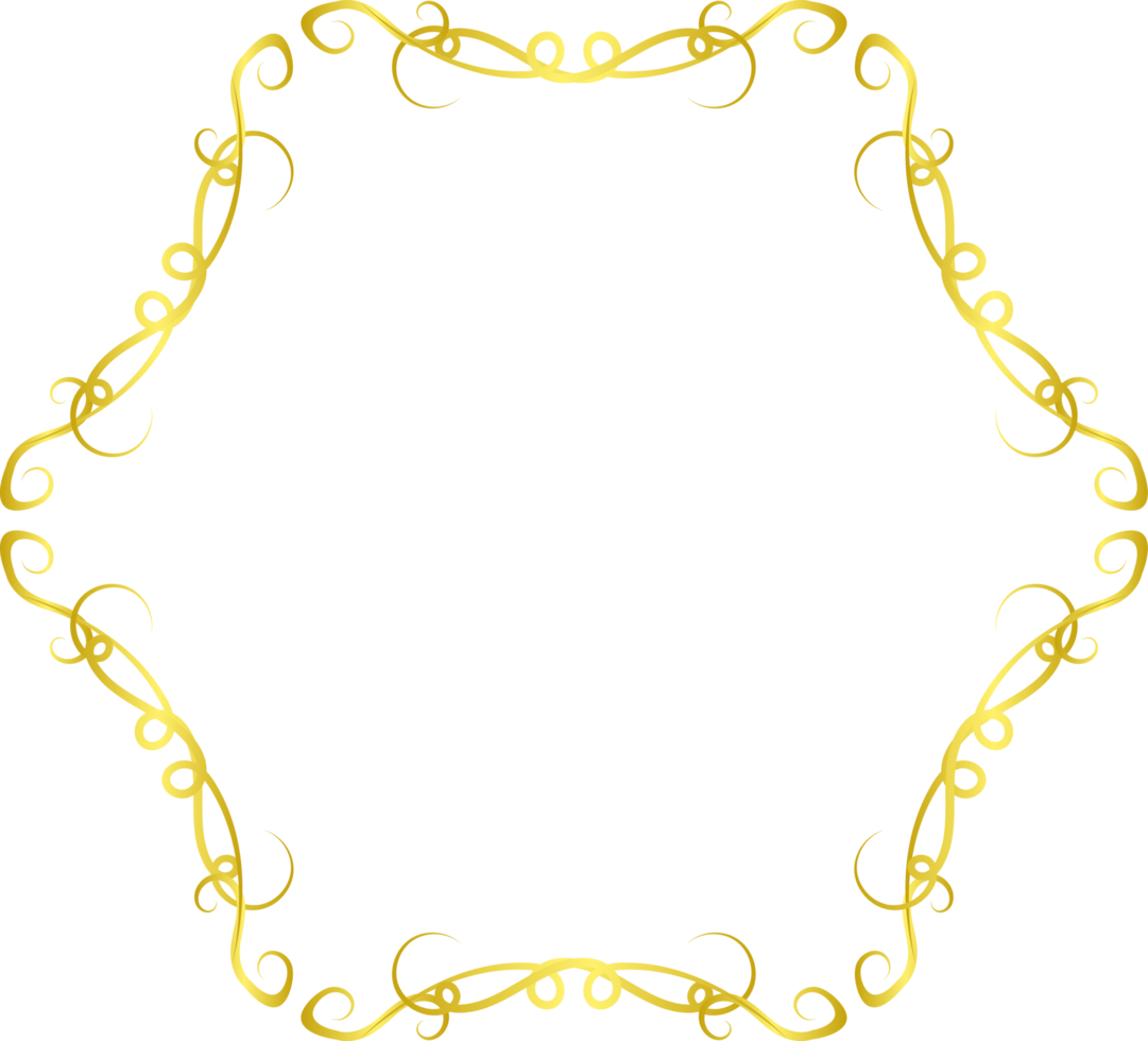 Gold Ornament Crop-out png