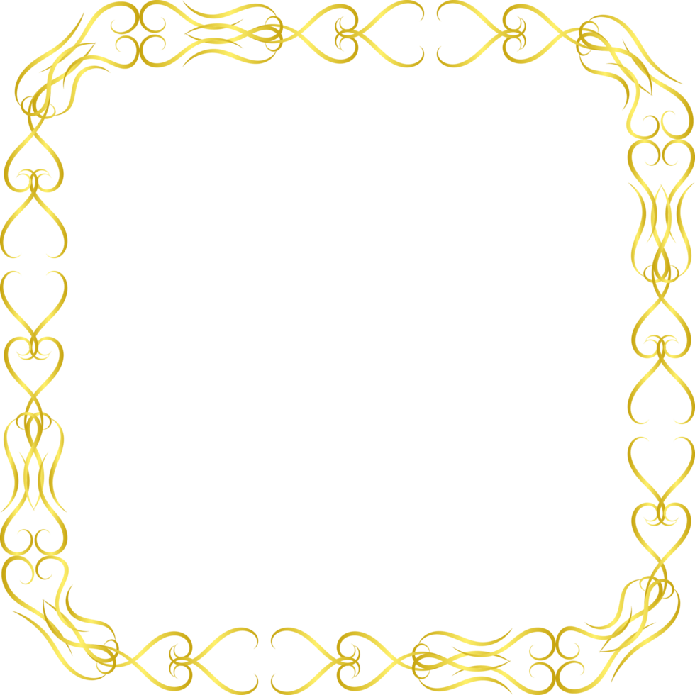 Gold Ornament Crop-out png