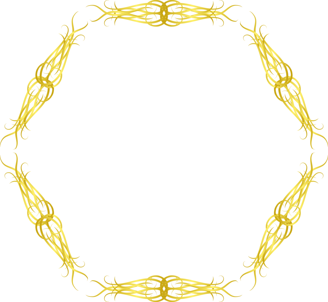 Gold Ornament Crop-out png
