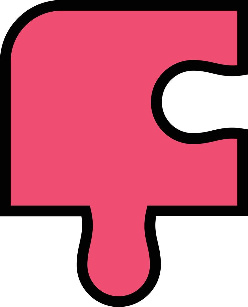 Puzzle Piece Vector Icon Design