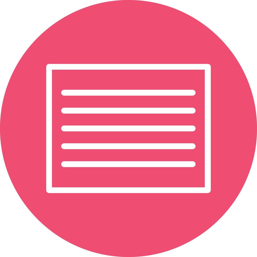 Paragraph Vector Icon Design