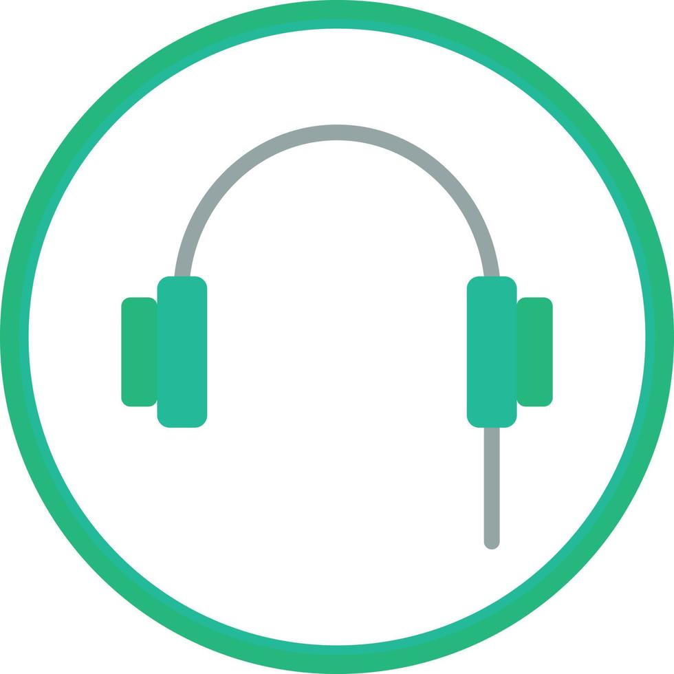 Headset Vector Icon Design