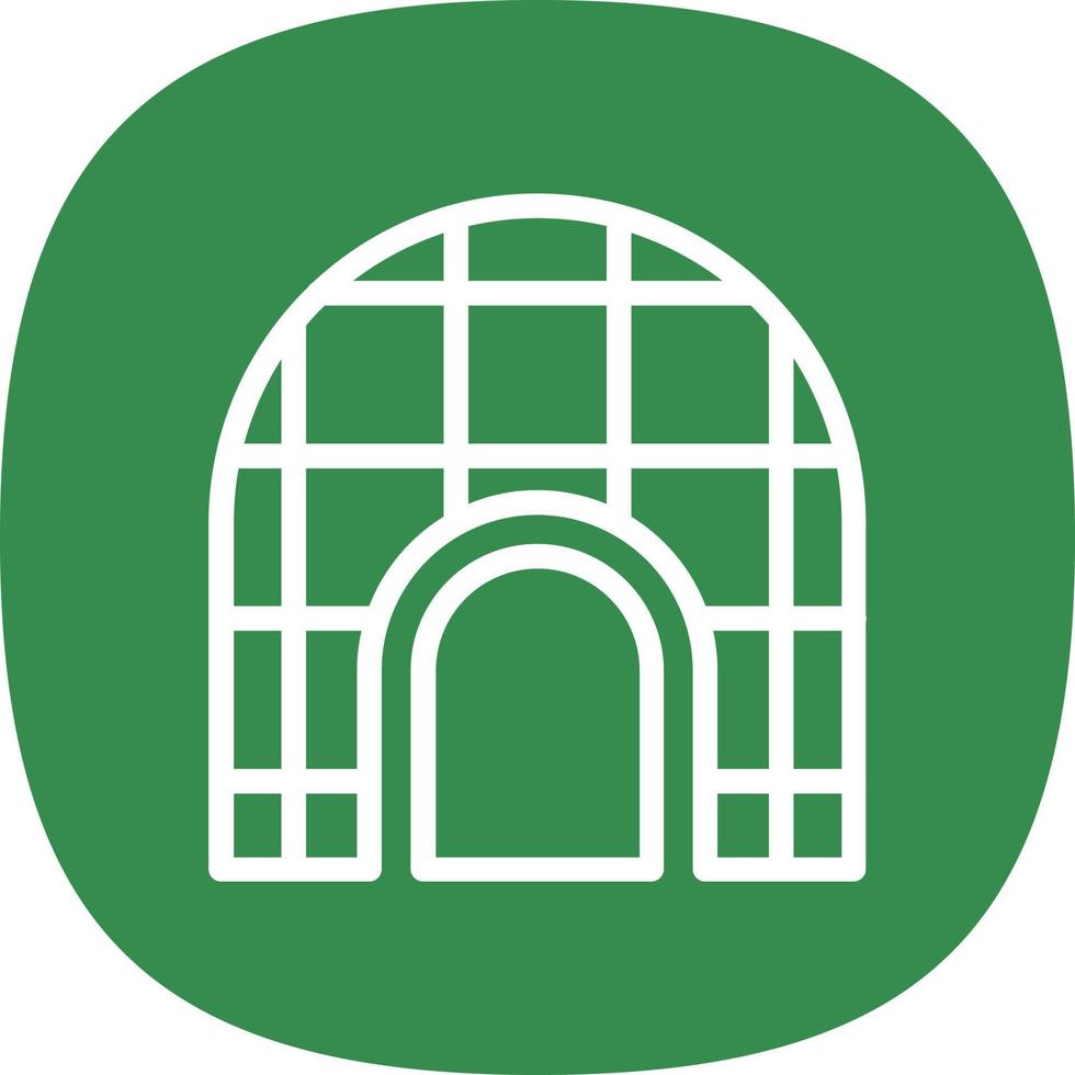 Igloo Vector Icon Design