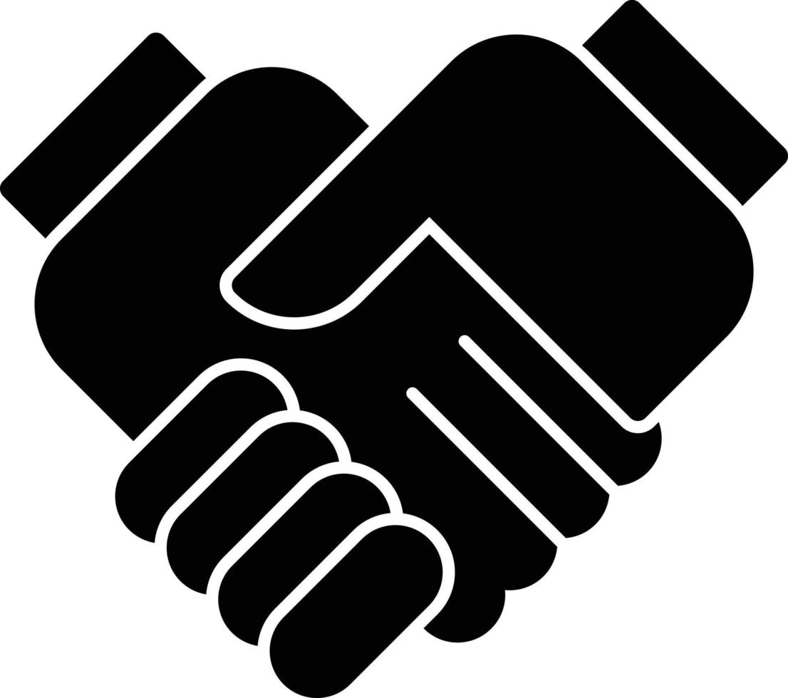 Handshake Vector Icon Design