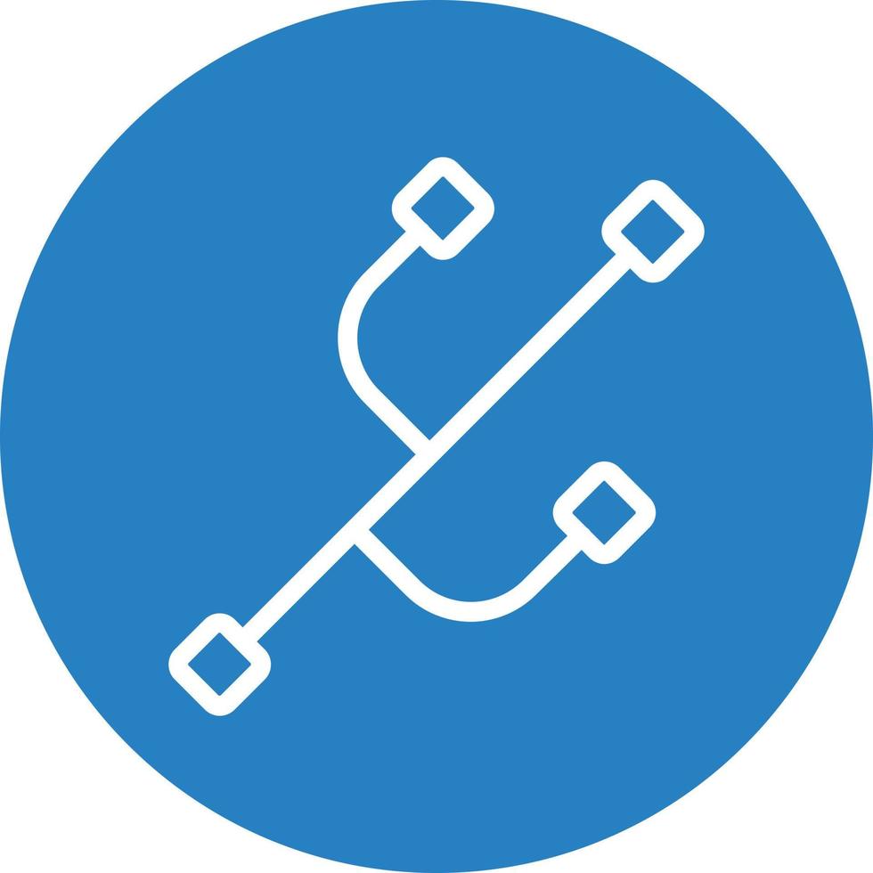 Code Branch Vector Icon Design