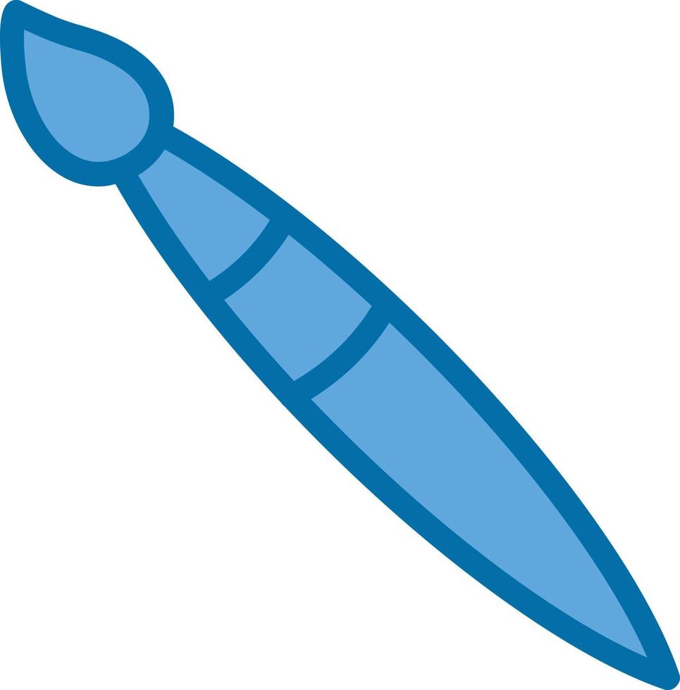 Paint Brush Vector Icon Design