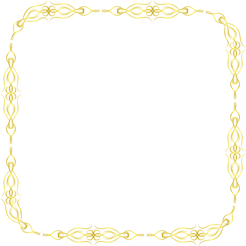 Gold Ornament Crop-out png