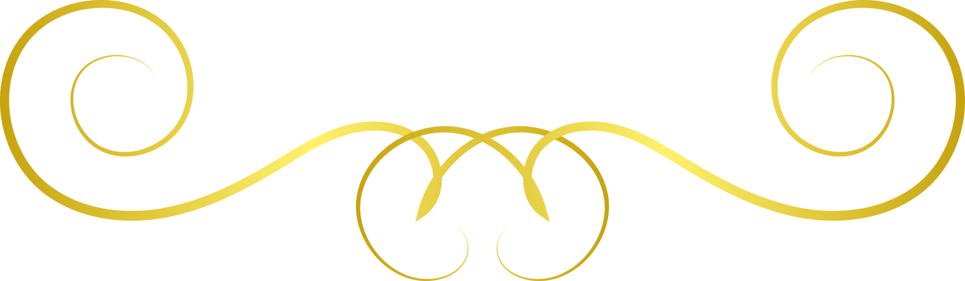 oro ornamento ritagliare png