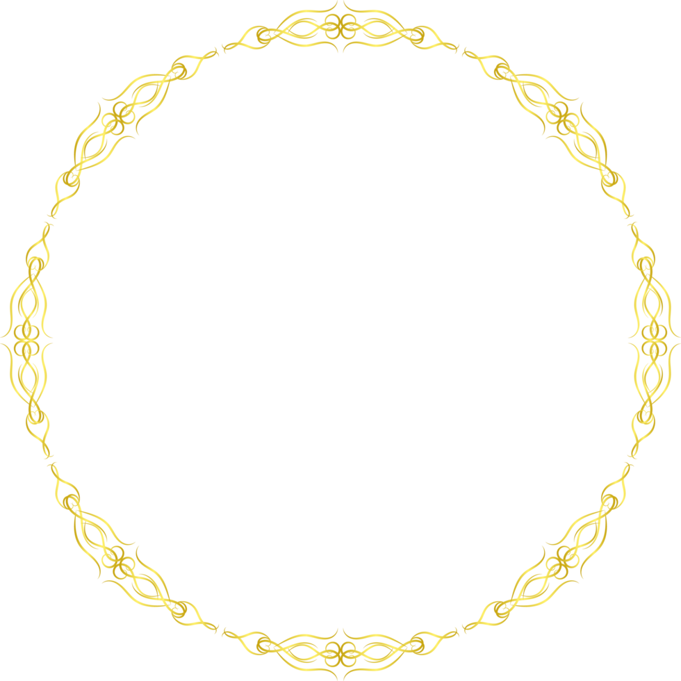 oro ornamento ritagliare png