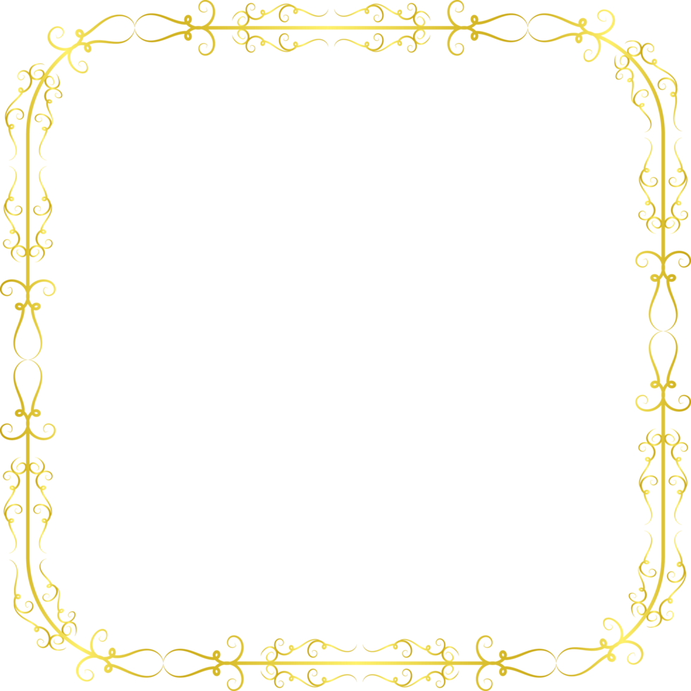 Gold Ornament Crop-out png