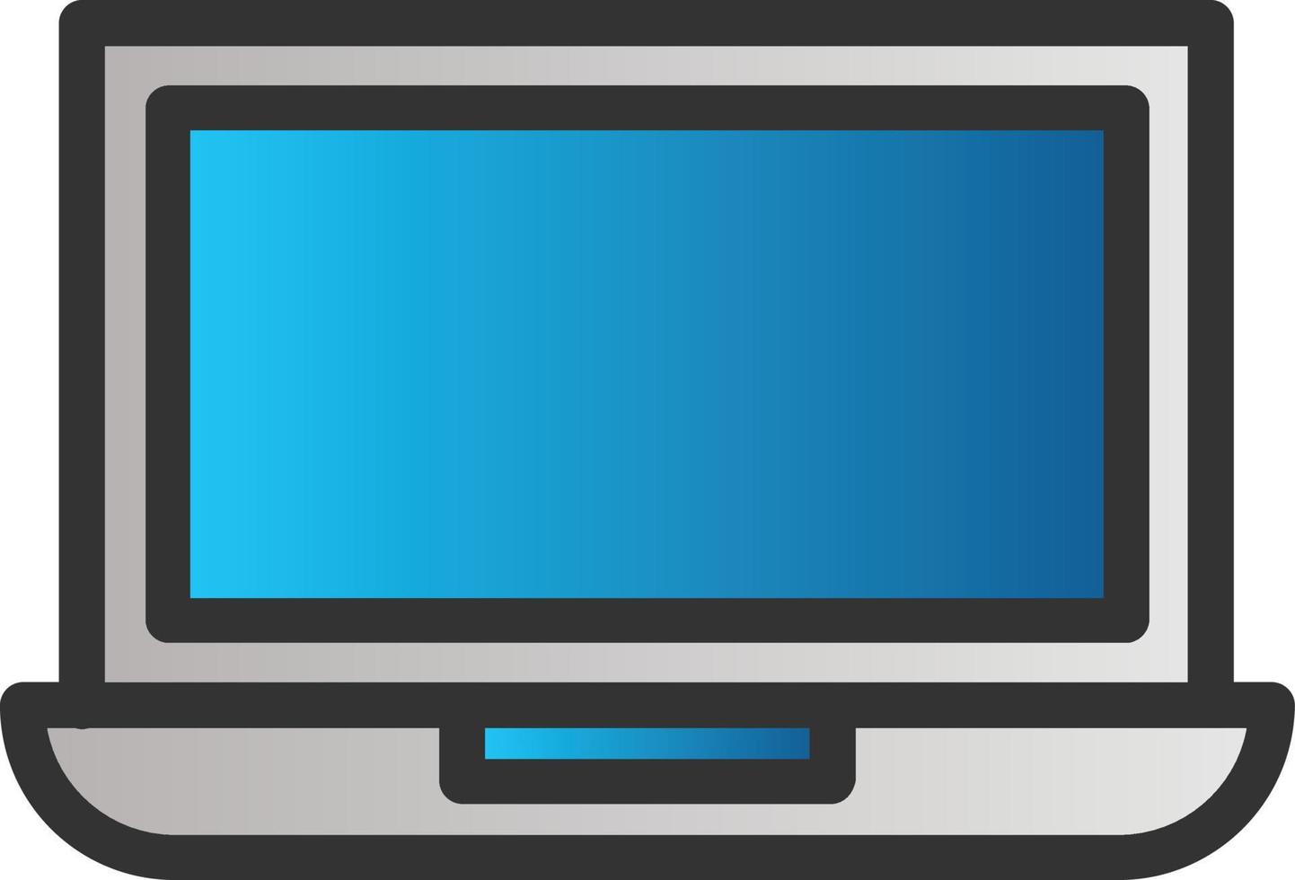 Laptop Vector Icon Design