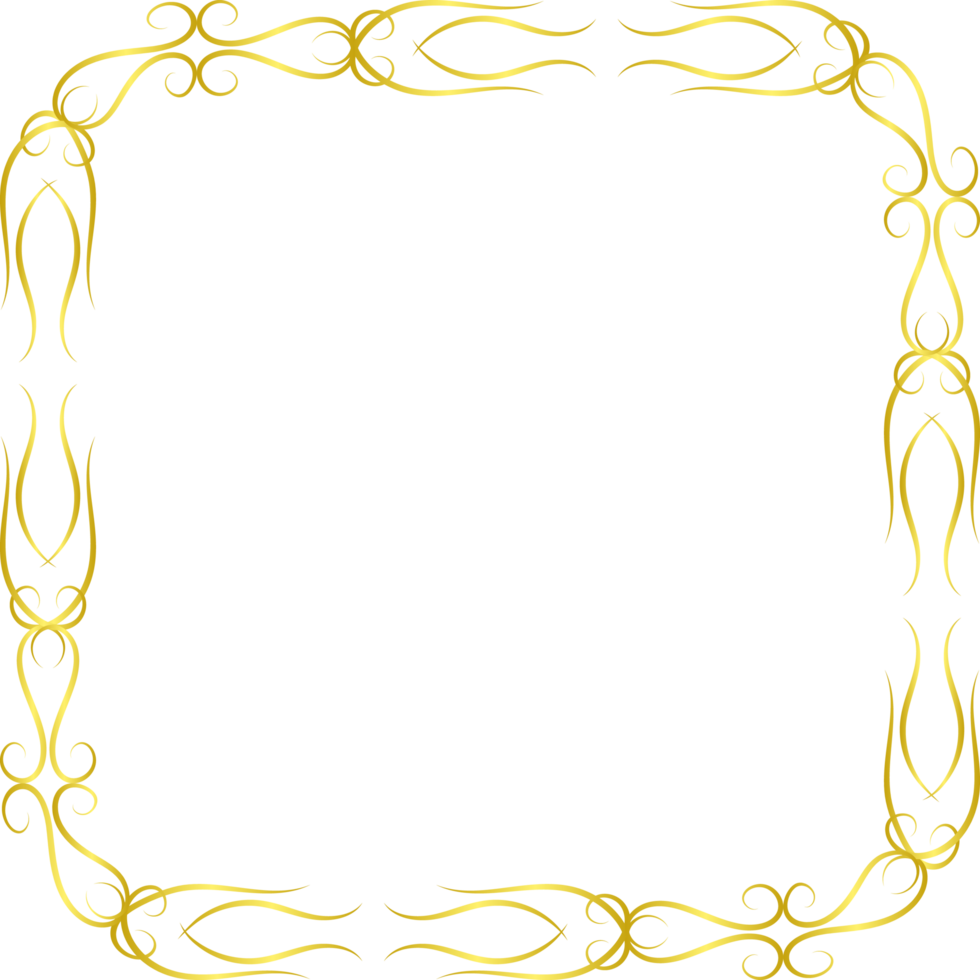 Gold Ornament Crop-out png