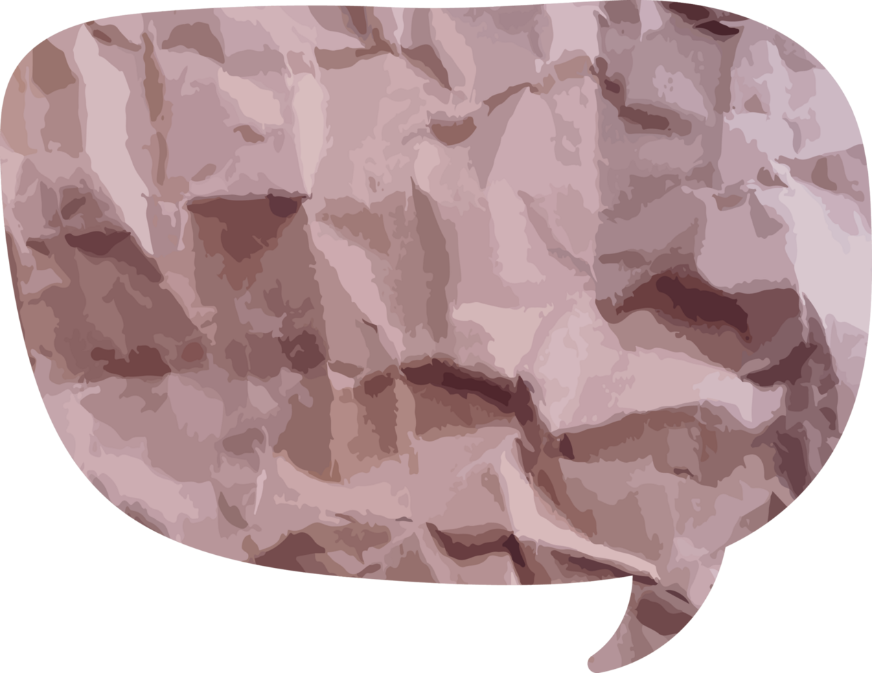 Speech Bubble Crop-out Icon png