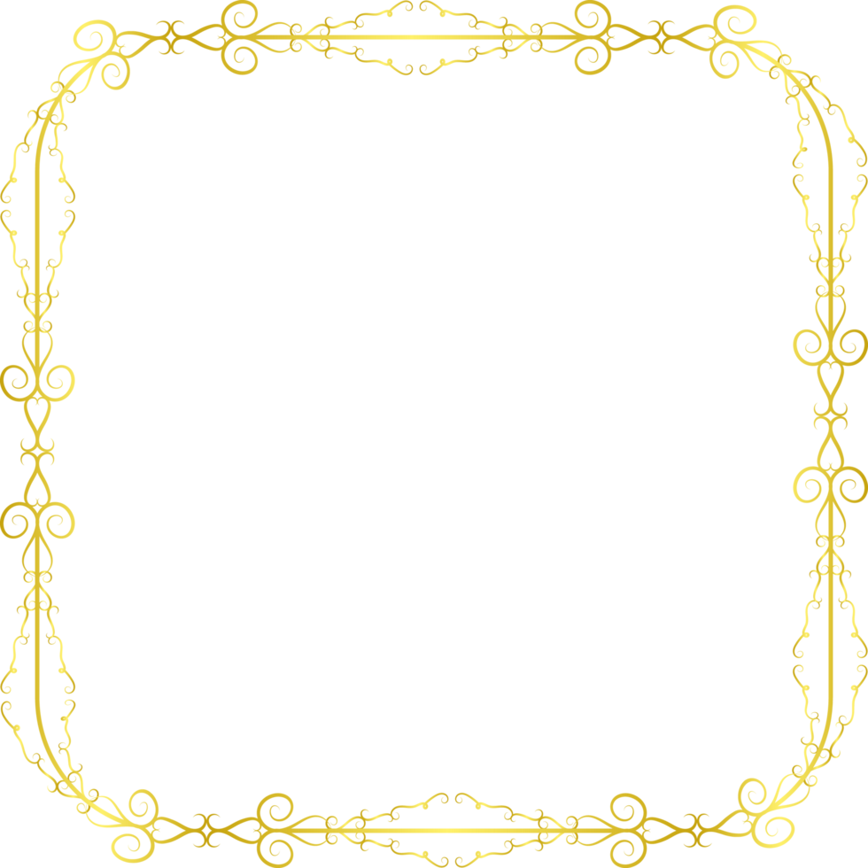 oro ornamento ritagliare png