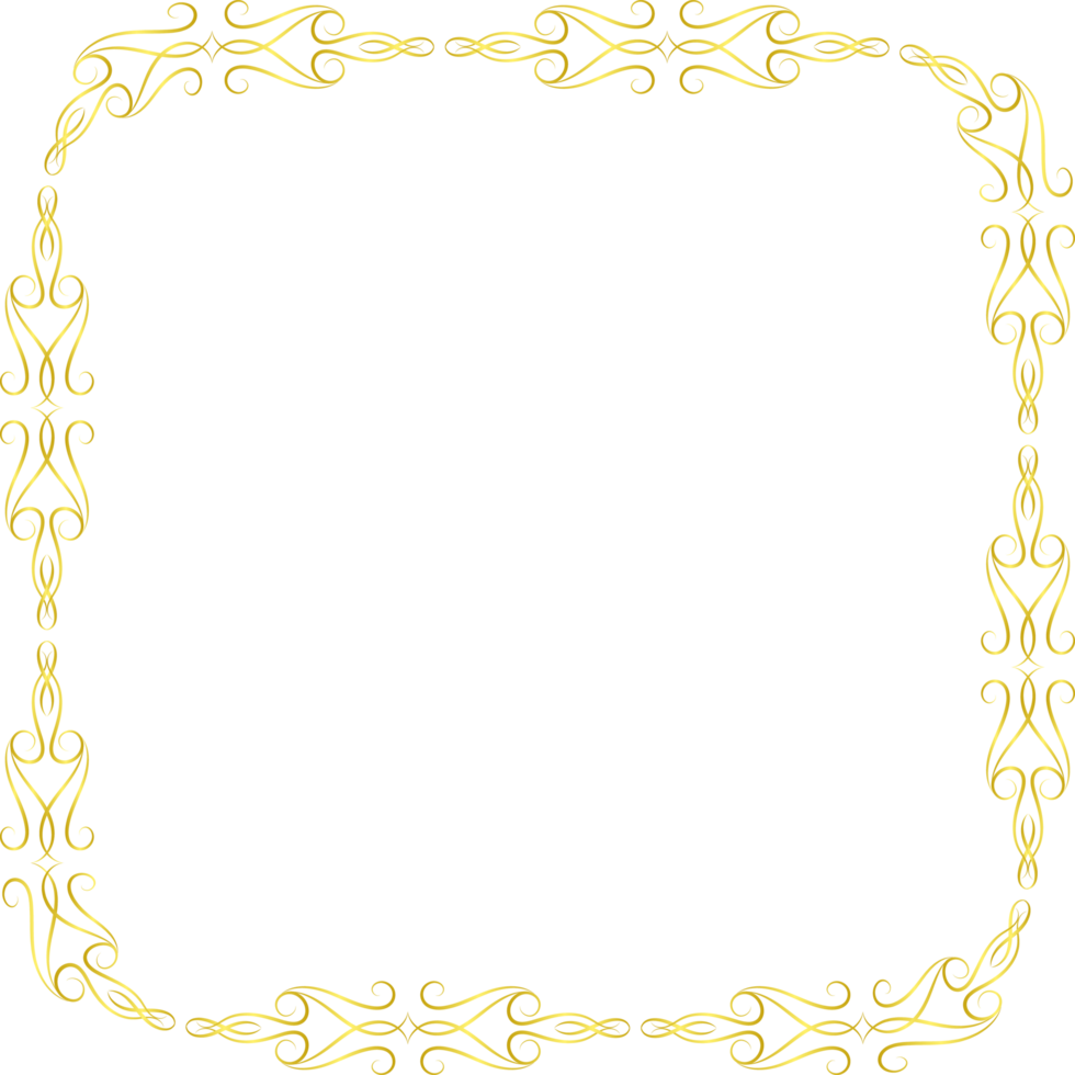 Gold Ornament Crop-out png