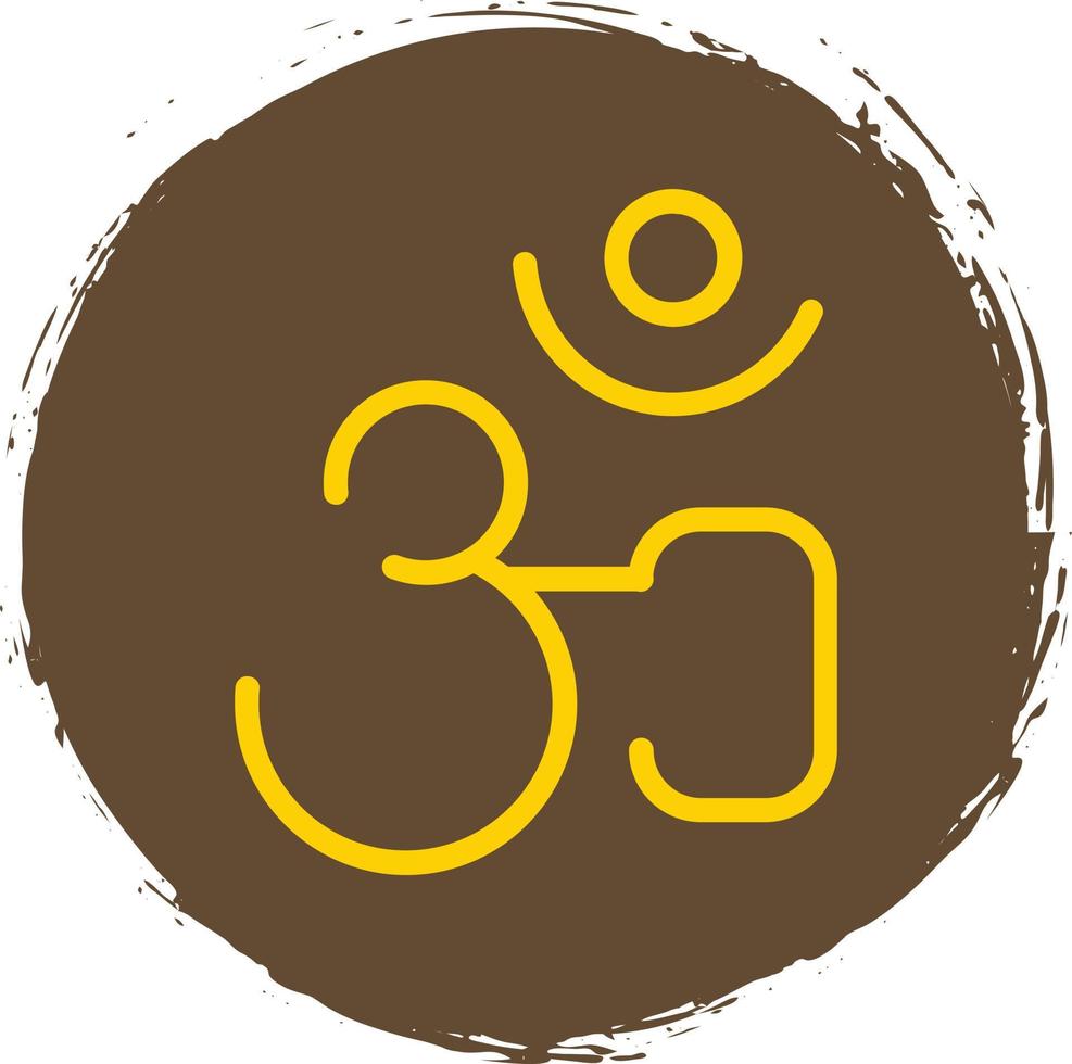 Om Vector Icon Design