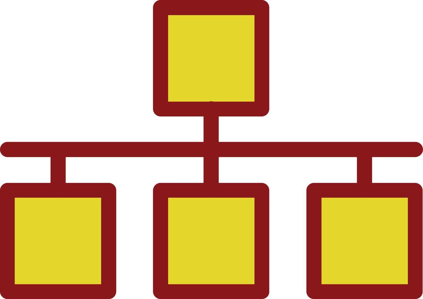 Network Wired Vector Icon Design