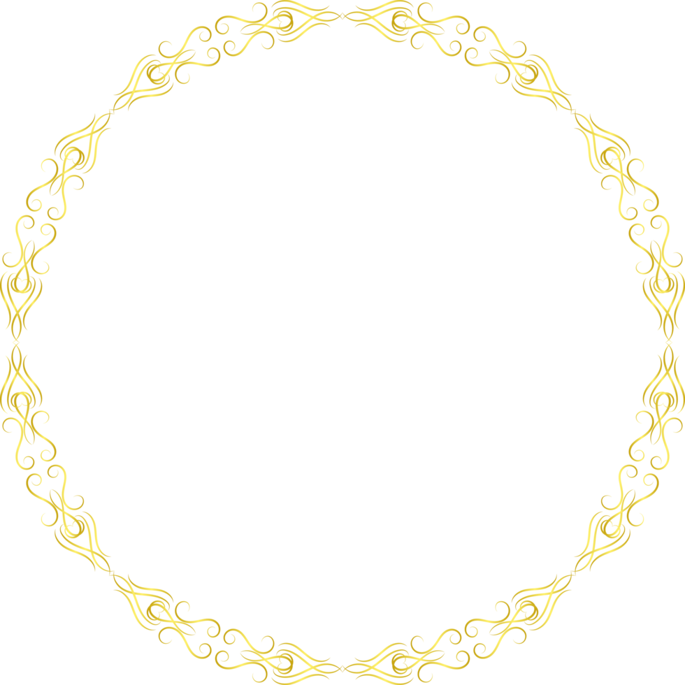 Gold Ornament Crop-out png